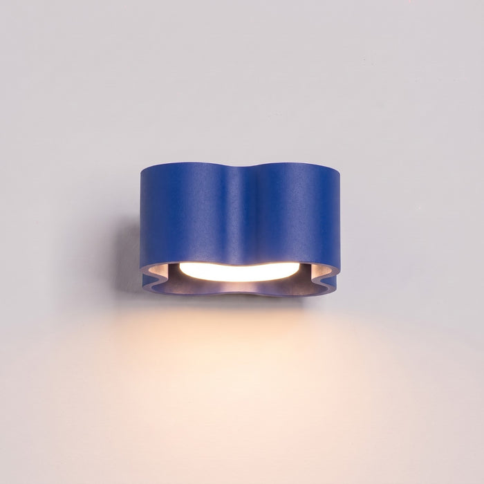 SOLLUX SL.3360 Lámpara De Pared Ovio Azul Ultramar Gx53