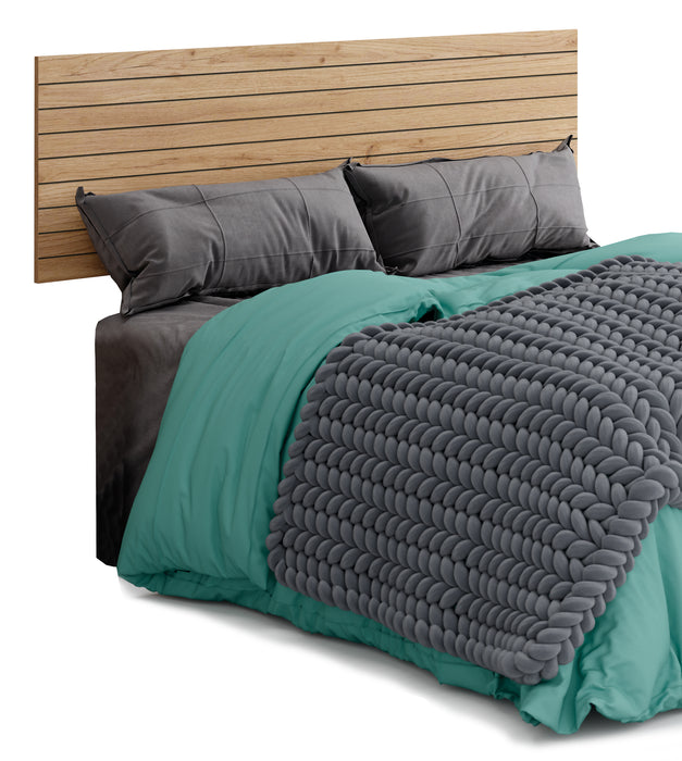 MUEBLES PITARCH Cabecero Camila con Serigrafía Roble Gold serigrafiado