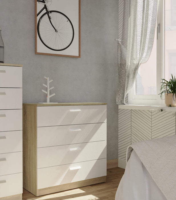 PITARCH FURNITURE Tibet Dresser Cambrian Oak/White