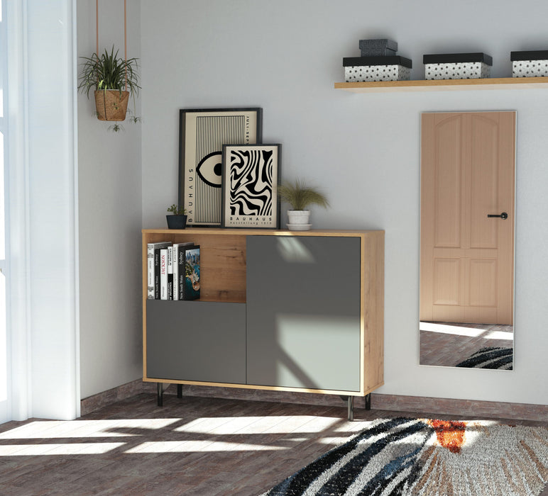 PITARCH FURNITURE Anori Sideboard Gold Oak/Grey