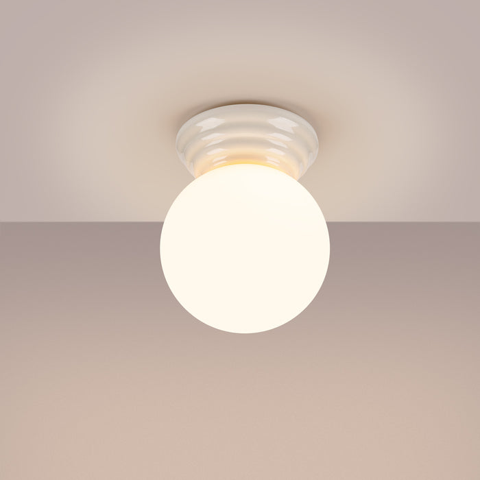 SOLLUX SL.1904 Plafón ZORI blanco IP44 blanco