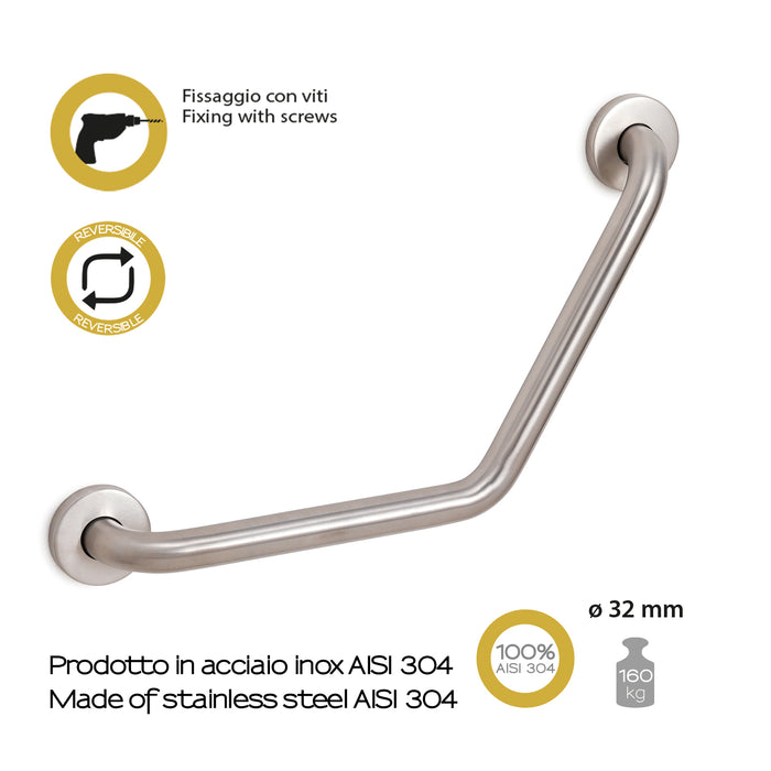 GEDY 50223800000 PROJECT Asidero 135º cepillado