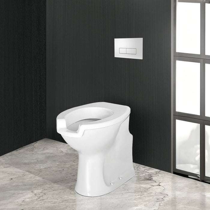 PRESTO 87404 Inodoro con cisterna empotrada doble descarga Cromo mate