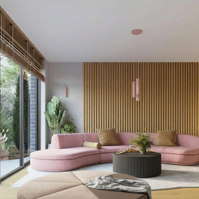 SOLLUX SL.1931 Lámpara colgante KARBON 1 rosa