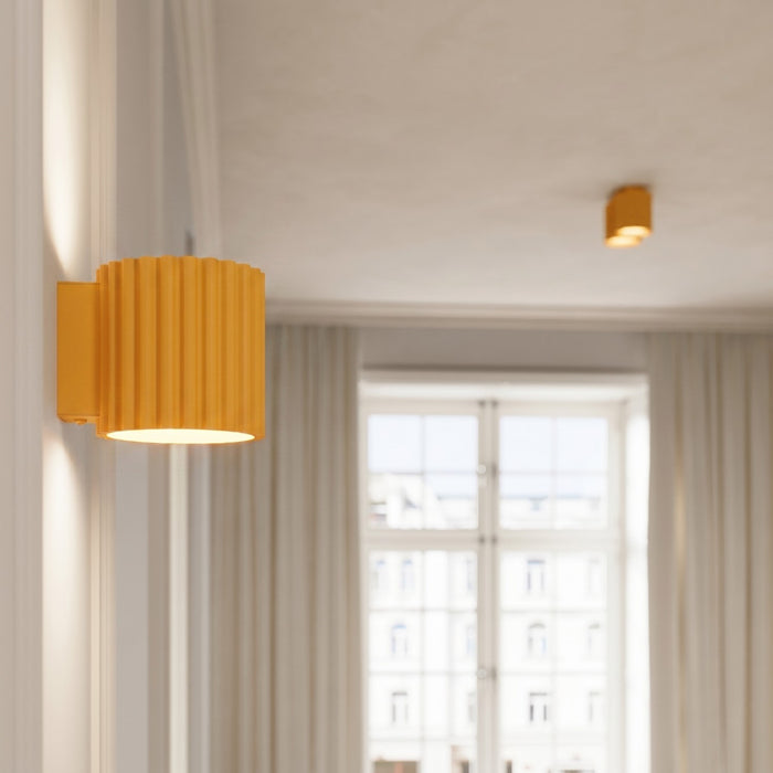 SOLLUX SL.2413 Plafón AURA 1 amarillo GU10