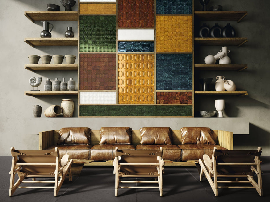 CARMEN A041650 MIMOSA GARNET 10X10 Azulejo