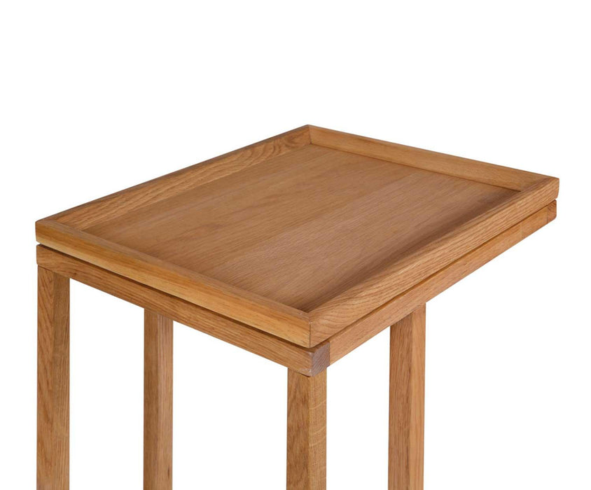 ANDREA HOUSE MU20136 Mesa Madera De Roble 45X35X70Cm