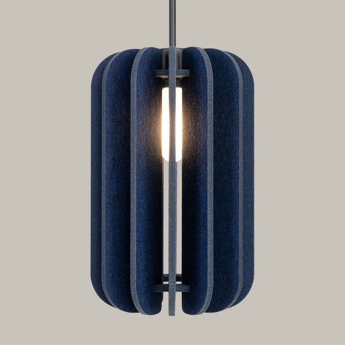SOLLUX SL.1859 Lámpara colgante MULA 27 azul marino azul marino/negro