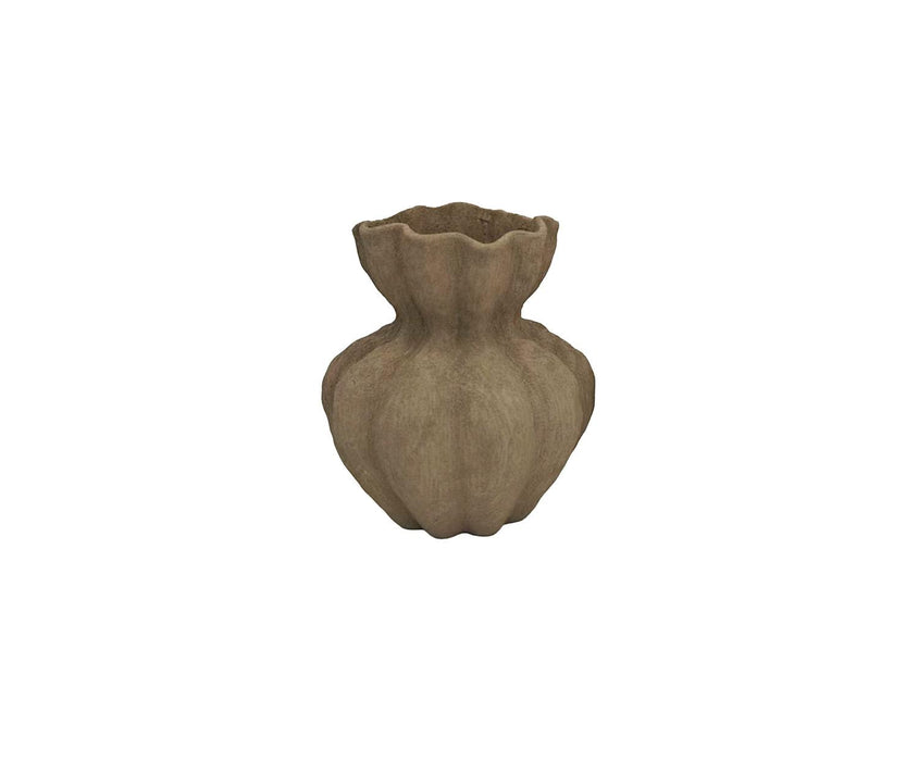 ANDREA HOUSE AX76138 Jarrón Cerámica Duna Ø18X19,5Cm