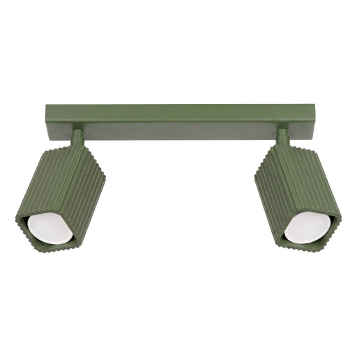 SOLLUX SL.3178 Lámpara De Techo Rayo 2 Verde Oliva