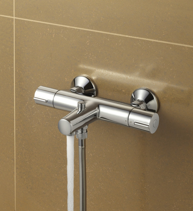 Jacob Delafon E45714-CP JULY Wall-mounted thermostatic bath-shower