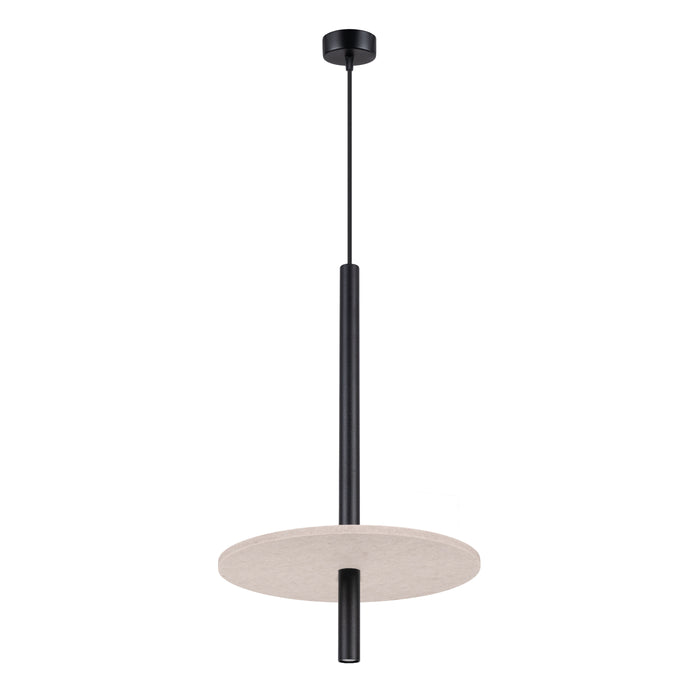 SOLLUX SL.1879 Lámpara colgante FELTRO 1 negro/beige beige/negro
