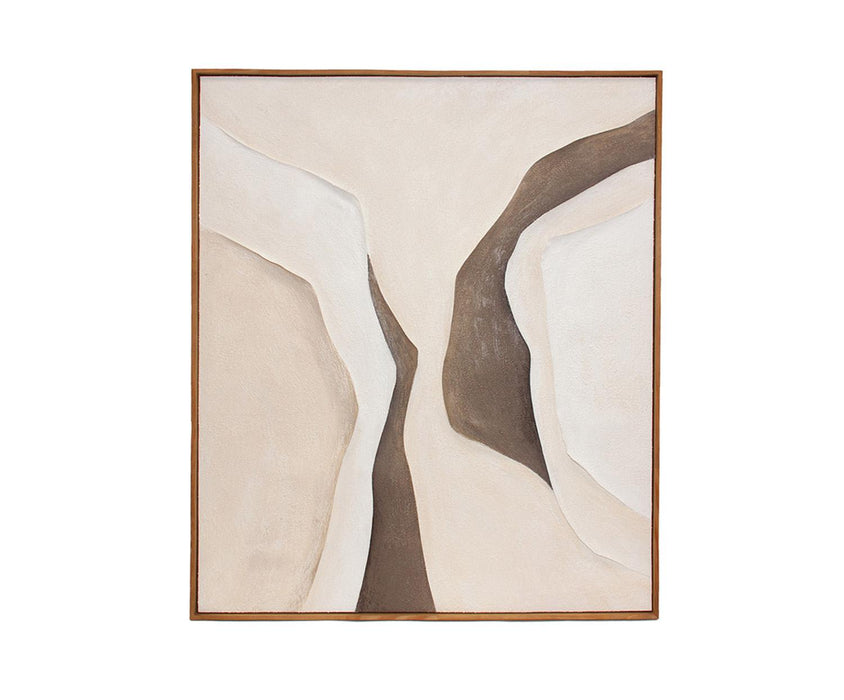 ANDREA HOUSE AX26025 Cuadro Abstracto Gobi 80X100Cm