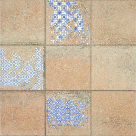 LA PLATERA KUBE QUINTA TERRA-BLUE 45x45 Porcelánico Esmaltado