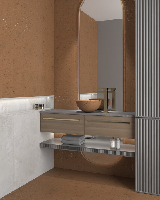 DUNE FRAGMENTA TERRACOTA 20X20 Porcelánico Esmaltado