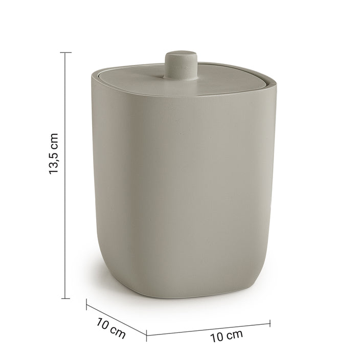 GEDY MA946600300 MACARON Tarro de cocina beige mate