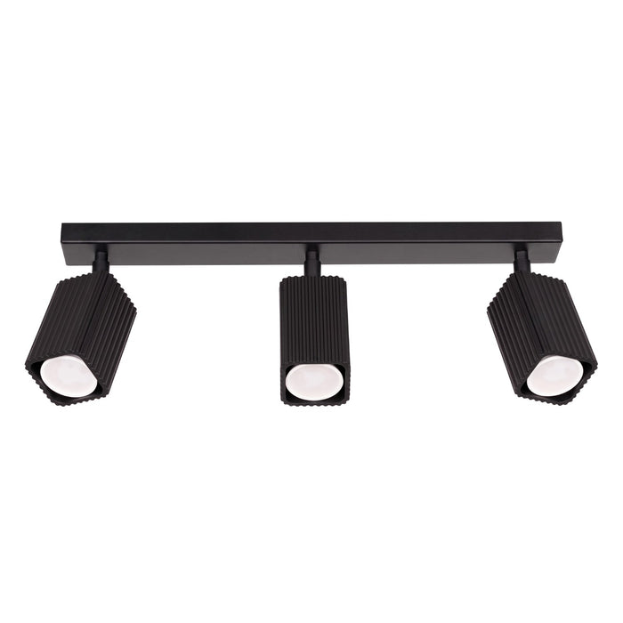 SOLLUX SL.3165 Lámpara De Techo Rayo 3L Negra