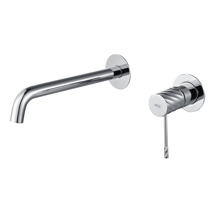 IMEX GLB063 BLESS-PALAU Monomando Lavabo Empotrado Cromo