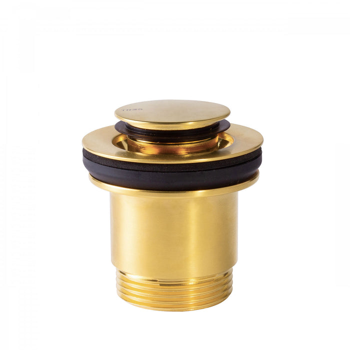 TRES 24284002OM Válvula Clic Clac 40 mm Oro Mate 24K