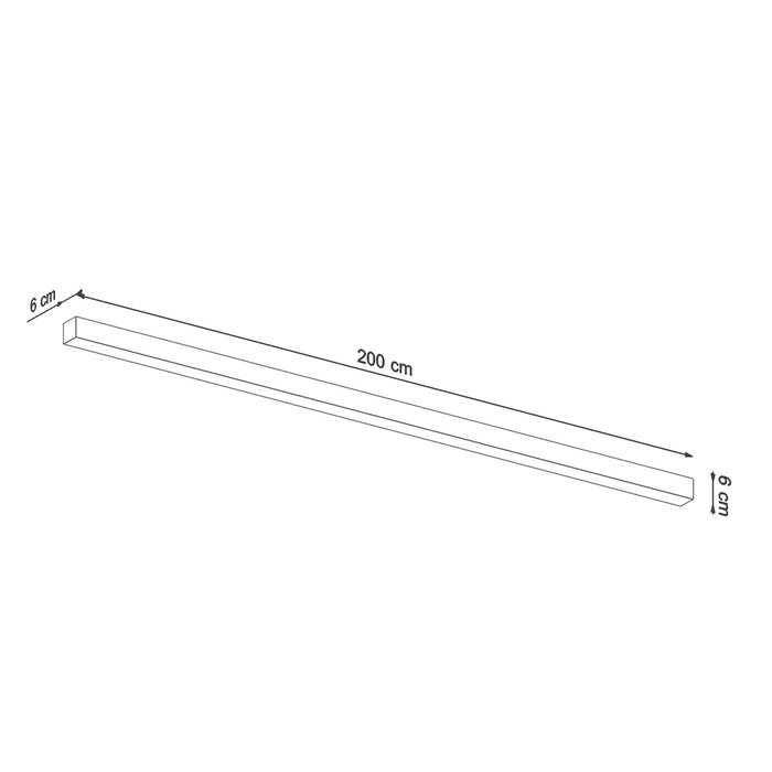 SOLLUX TH.243 ceiling lamp PINNE 200 White