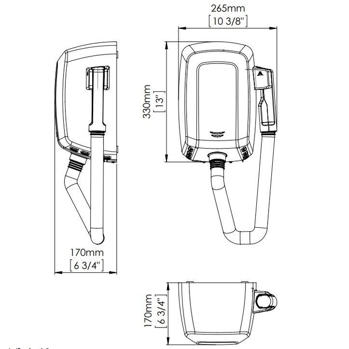MEDICLINICS SC0009 Secador De Pelo Blanco 5 a 7 Días Mediclinics 