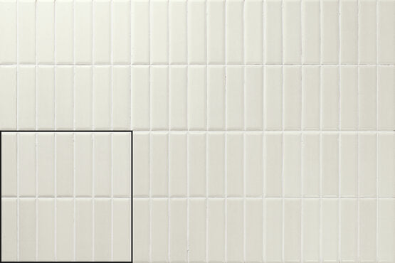 CARMEN A040927 INCISION ACQUARELLA WHITE 20X20 Azulejo Esmaltado