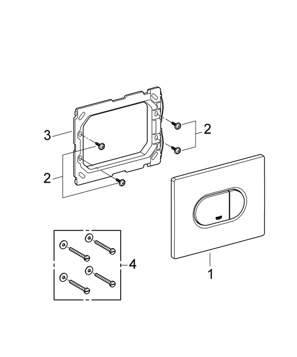 GROHE 27 512 001 TEMPESTA-F Trigger Spray 30 Teleducha 1 chorro Cromo