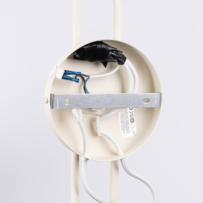 SOLLUX SL.2509 Aplique de pared NOX 2 beige con interruptor
