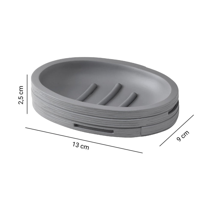 GEDY HE110800000 HELEN Jabonera Gris