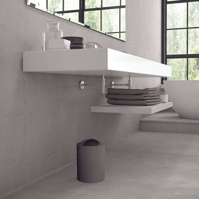 GEDY 12090800900 EYE Papelera 6L Gris