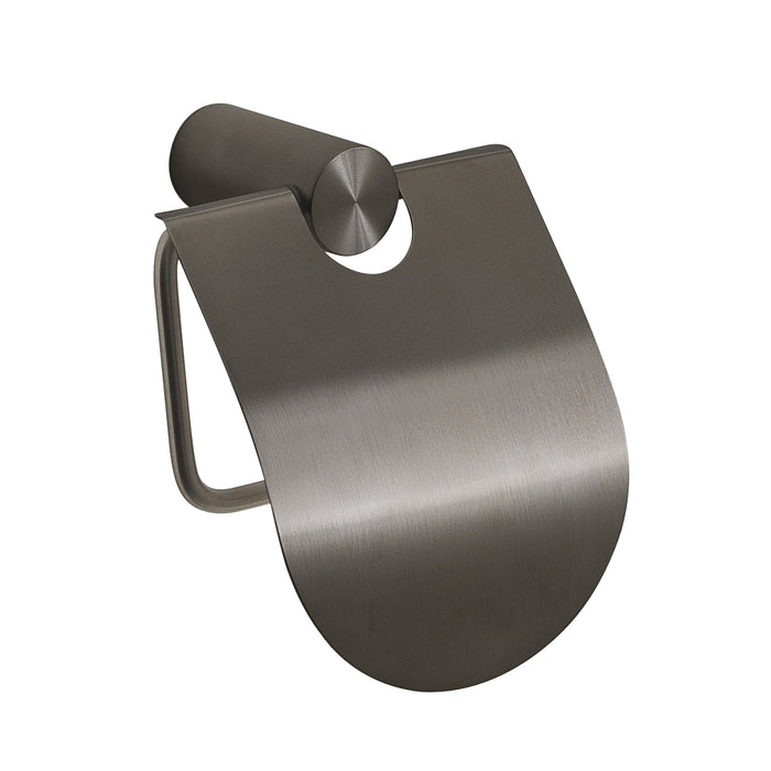 GEDY AN258100100 ANDE Portarrollo con tapa gun metal