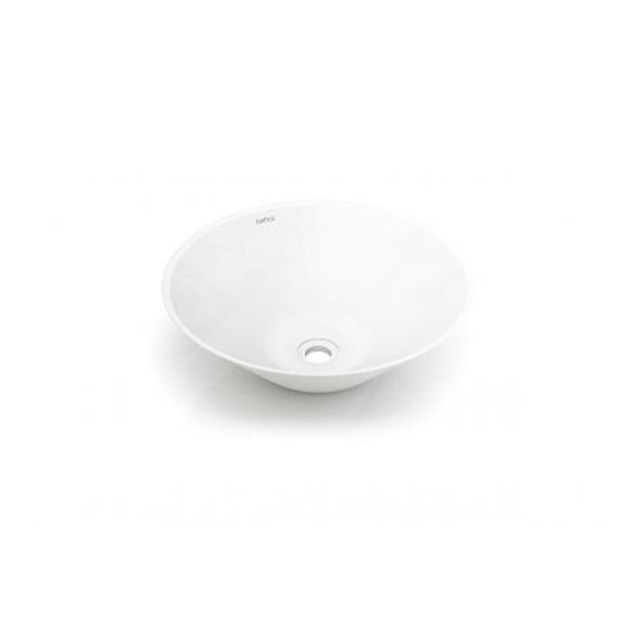 BATHCO 4125 PLASENCIA Round White Sink
