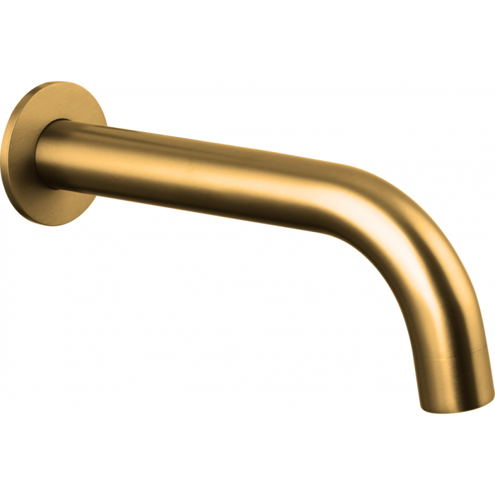 GME 4020OR SIRIO Caño De Llenado Bañera Oro Cepillado