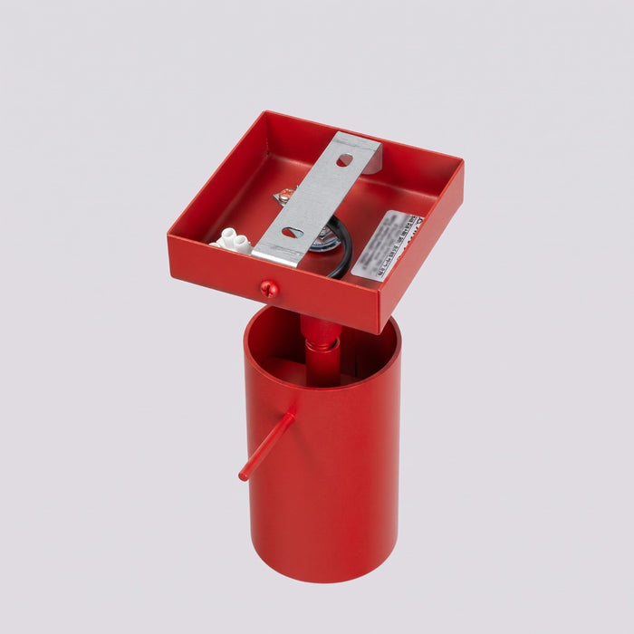 SOLLUX SL.2189 Aplique de pared RING rojo