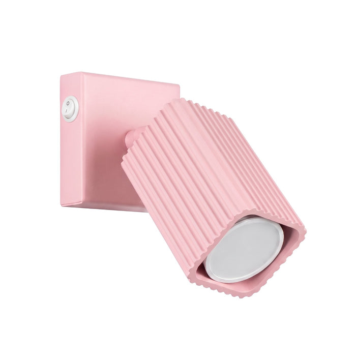 SOLLUX SL.3273 Lámpara De Pared Rayo Rosa Con Interruptor