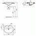 IDEAL STANDARD E503901 CONNECT Lavabo Encastre 55 Ovalado 24/48 Horas Ideal Standard 