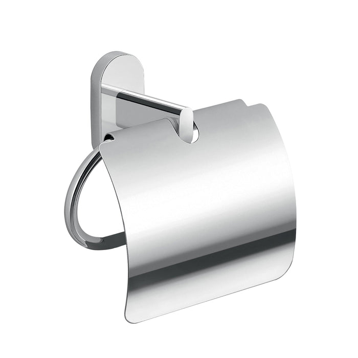 GEDY 53251300200 FEBO Toilet Paper Holder With Chrome Cover