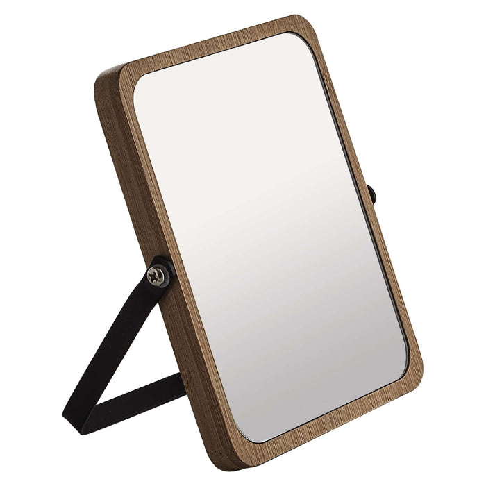 GEDY 21064100000 MIDORI Espejo de Aumento Aumento Natural y Negro Mate