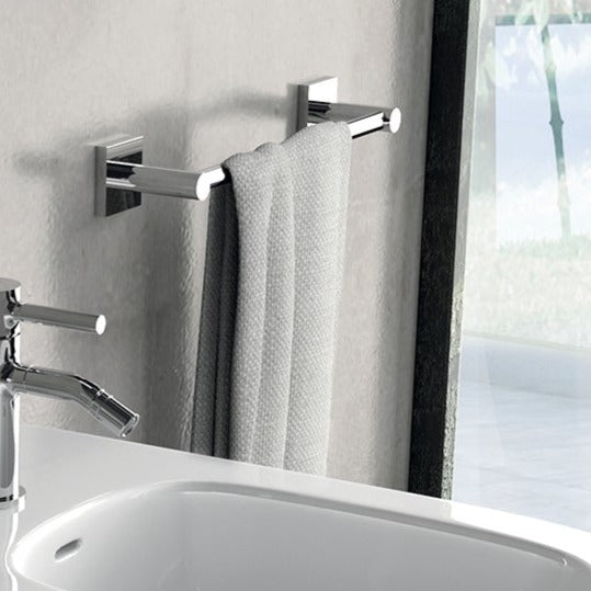 GEDY FJ213013100 FUJI Toallero 30 cm Cromo