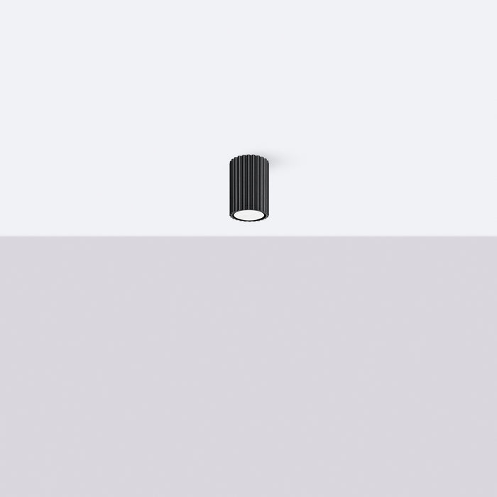 SOLLUX SL.1568 KARBON Lámpara De Techo 10 Negra