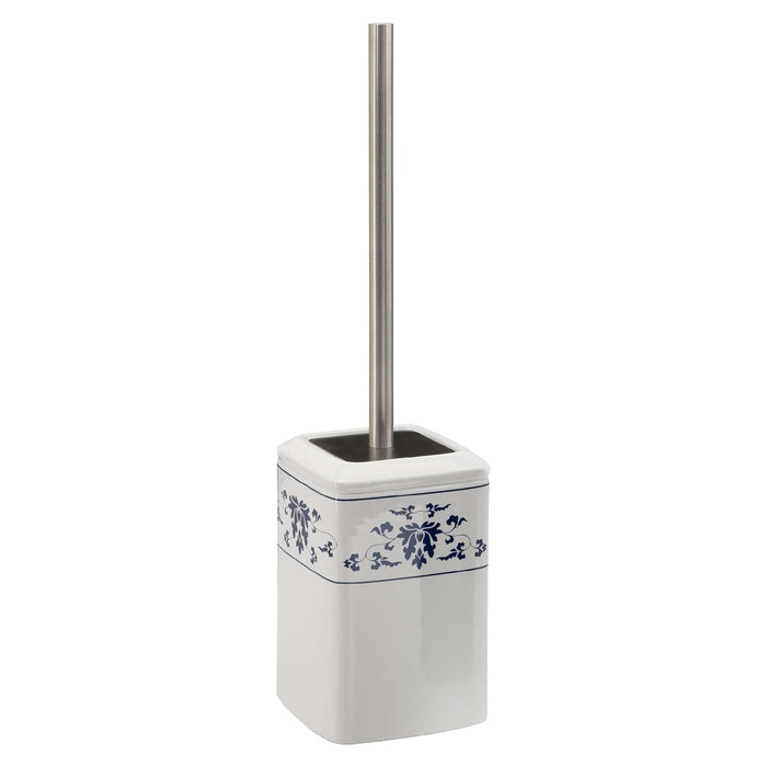GEDY CX338900300 White-Blue Toilet Brush Holder