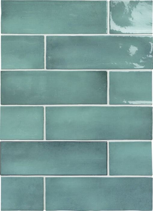 CARMEN A039203 SEVILLE TURQUOISE 6,5x20 Azulejo Esmaltado