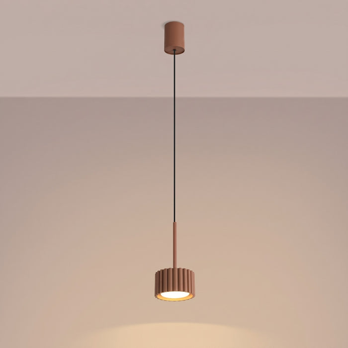 SOLLUX SL.2681 Lámpara colgante AURA 1 moca Gx53
