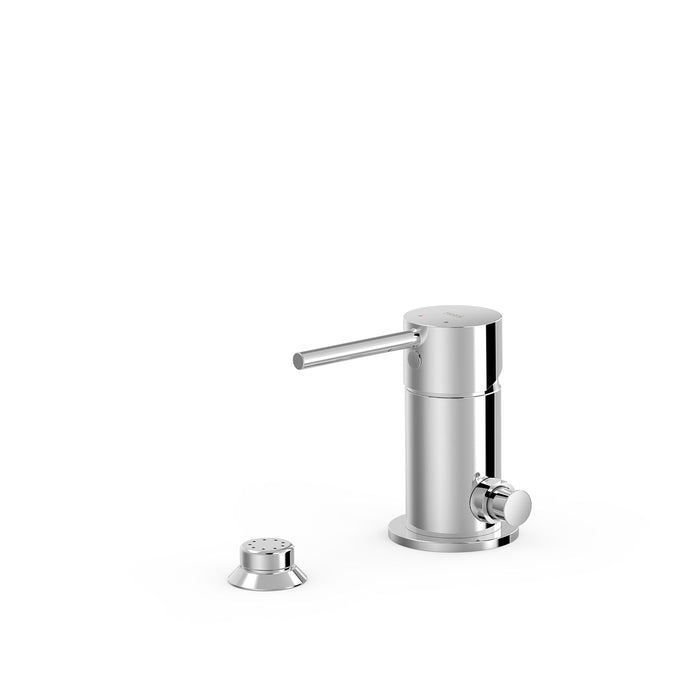 TRES 26113010 STUDY Grifo Monomando Bidé con Duchita Cromo