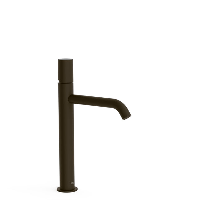 TRES 26130701KMB STUDY Single-lever High Spout Faucet for Sink Black Bronze Color