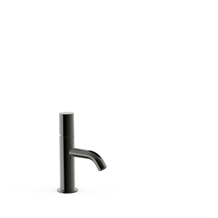 TRES 26190301KM STUDY Grifo Monomando para Lavabo Color Negro Metalizado