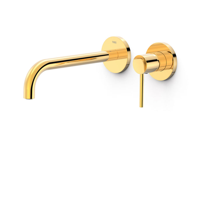 TRES 26230002OR STUDY Built-in Single-Handle Sink Sink 24K Gold Color