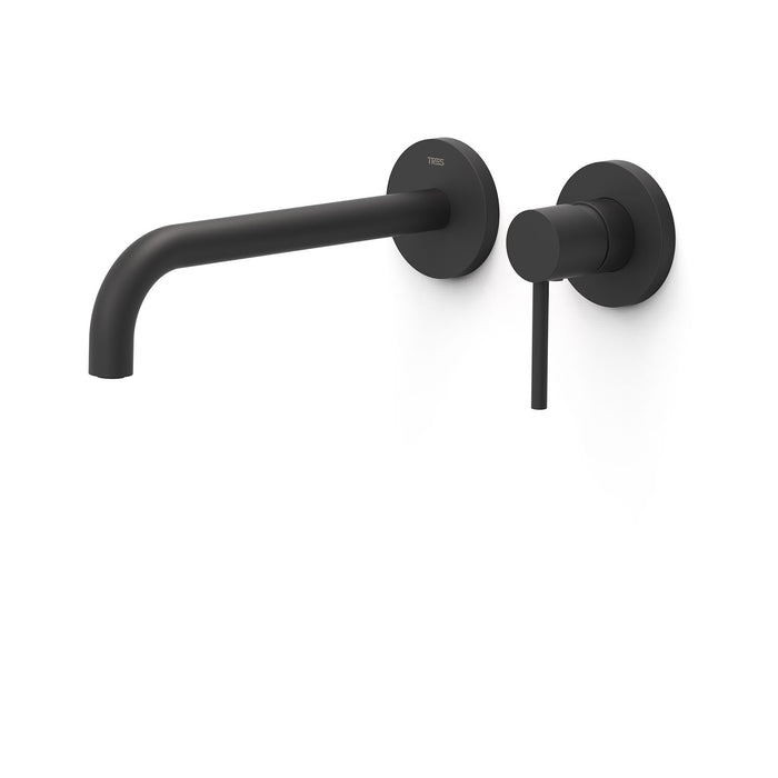 TRES 26230022NM STUDY Pieza Vista para Cuerpo Empotrado De Lavabo Color Negro Mate