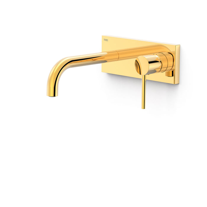 TRES 26230031OR STUDY View Piece for Built-in Sink Body 24K Gold Color