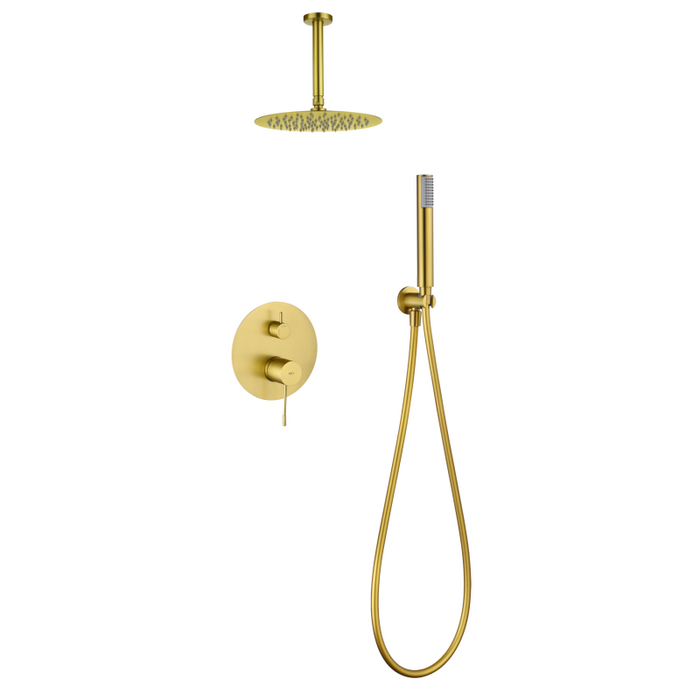 IMEX GPP059/OC GENOVA-PIAMONTE Monomando Conjunto Empotrado Oro Cepillado